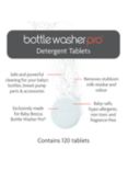 Baby Brezza Bottle Washer Pro Detergent Tablets, Pack of 120 Tablets