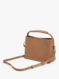 Flattered Hedda Leather Midi Cross Body Bag, Nut