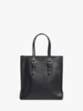 Flattered Kristine Leather Tote Bag, Black