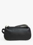 Flattered Tuna Leather Shoulder Bag, Black