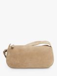 Flattered Tuna Suede Shoulder Bag, Sand