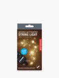 Kikkerland Sound Activated String Light