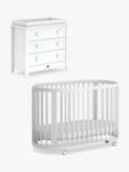 Boori Oasis Oval Cot with 3 Drawer Chest Nursery Set