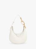 CHARLES & KEITH Kora Moon Faux Leather Shoulder Bag, White