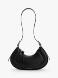 CHARLES & KEITH Petra Faux Leather Curved Shoulder Bag