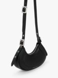 CHARLES & KEITH Petra Faux Leather Curved Shoulder Bag