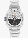 Alpina AL-650NDG4AE6B Men's Alpiner Extreme Regulator Automatic Bracelet Strap Watch, Silver/Navy