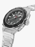 Alpina AL-525G3VE6B Men's Seastrong Diver Extreme Automatic Date Bracelet Strap Watch, Silver