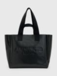 AllSaints Izzy Leather Tote Bag, Black