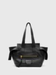 AllSaints Perez Leather Shoulder Bag, Black