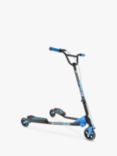 SkateHut Yvolution Fliker Carver C3 Scooter, Blue