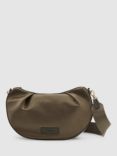 Reiss Frances Crossbody Bag, Olive