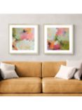 John Lewis Natasha Barnes 'Cherry Blossum' Framed Print, Set of 2, 62.5 x 62.5cm, Multi