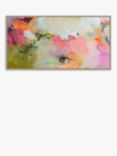 John Lewis Natasha Barnes 'Cherry Pop Blossom' Framed Canvas Print, 64 x 124cm, Multi