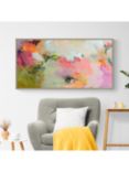 John Lewis Natasha Barnes 'Cherry Pop Blossom' Framed Canvas Print, 64 x 124cm, Multi