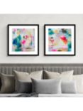 John Lewis Natasha Barnes 'Tunbridge' Embellished Framed Print, Set of 2, 61.5 x 61.5cm, Multi