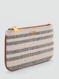 Mango Stripes Purse, Natural/Multi