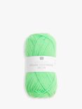 Rico Design Essentials Vegan Cashmere Aran Knitting Yarn, 50g, Green