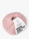 Wool And The Gang The One Wool Chunky Knitting Yarn, 100g, Powder Pink