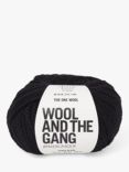 Wool And The Gang The One Wool Chunky Knitting Yarn, 100g, Space Black