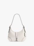 Coach Hamptons Leather Hobo Bag, Chalk