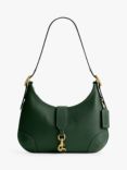 Coach Hamptons Leather Hobo Bag, Hunter Green