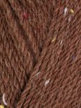 West Yorkshire Spinners ColourLab Aran Knitting Yarn, 100g, Chocolate Brown Tweed