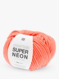 Rico Design Essentials Super Neon Super Chunky Knitting Yarn, 100g, Neon Orange