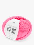 Rico Design Essentials Super Neon Super Chunky Knitting Yarn, 100g, Neon Pink