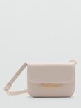 Mango Amber Faux Leather Bag, White