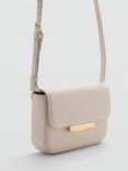 Mango Amber Faux Leather Bag, White