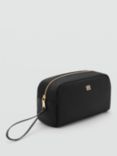 Mango Nil Toiletries Bag, Black