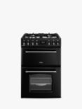 Belling Farmhouse Electric Dual Fuel Cooker, Black