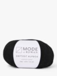 MODE at Rowan Softest Alpaca Knitting Yarn, 50g, Black