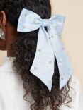 Sister Jane Dream Honey Jewel Hair Bow, Blue