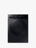 Samsung Series 5 AI Energy WD11DG5B15BBU1 Wi-Fi Enabled Freestanding Washer Dryer, 11/6kg Load, 1400rpm Spin, Black