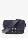 Aspinal of London Bella Grande  Nubuck Cross Body Bag