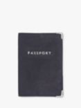 Aspinal of London Nubuck Passport Cover