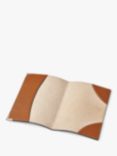 Aspinal of London Nubuck Passport Cover, Tan