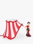 Seletti Circus AbatJour Lucy Table Lamp, Red/Multi