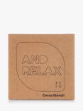 Barista & Co Stainless Steel 'And Relax' Coffee Stencil