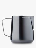 Barista & Co Stainless Steel Pro Milk Pitcher, 400ml, Black