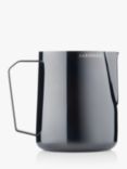 Barista & Co Stainless Steel Pro Milk Pitcher, 620ml, Black