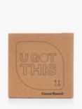 Barista & Co Stainless Steel 'U Got This' Coffee Stencil