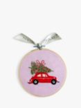 MakeBox & Co Christmas Car Embroidery Kit