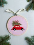 MakeBox & Co Christmas Car Embroidery Kit