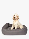 Danish Design Anti Bac Large Snuggler Dog Bed, Grey