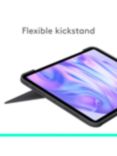 Logitech Combo Touch, Full-Size Backlit Keyboard Cover for iPad Pro 11” (M2)