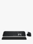 Logitech MX Keys S Combo Keyboard & Mouse for Mac, Pale Grey