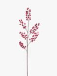 Floralsilk Artificial Winter Berry Spray, 78cm